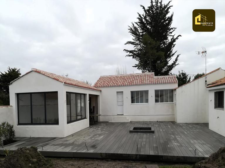 Terrasse bois - Charpente au pluriel