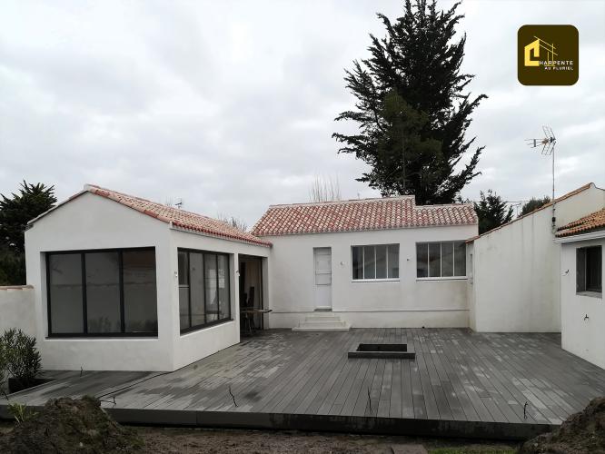 Terrasse bois - Charpente au pluriel