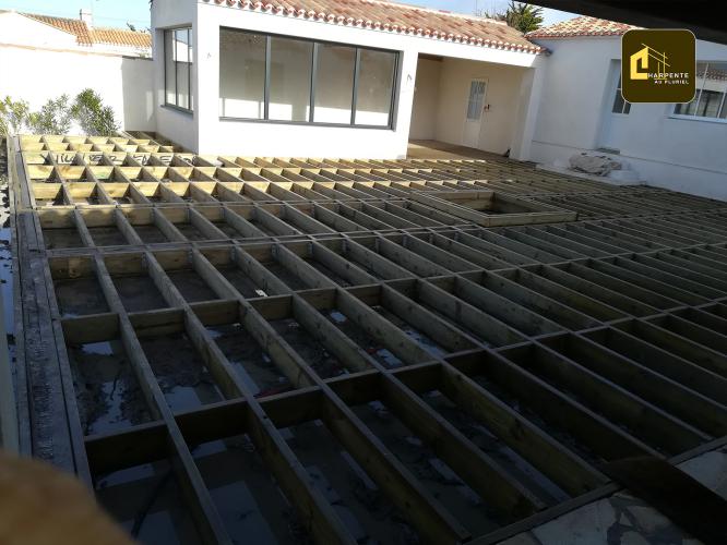 Terrasse bois - Charpente au pluriel
